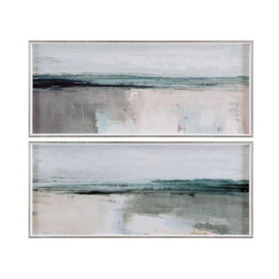«Moody Coast I», reproduction encadrée