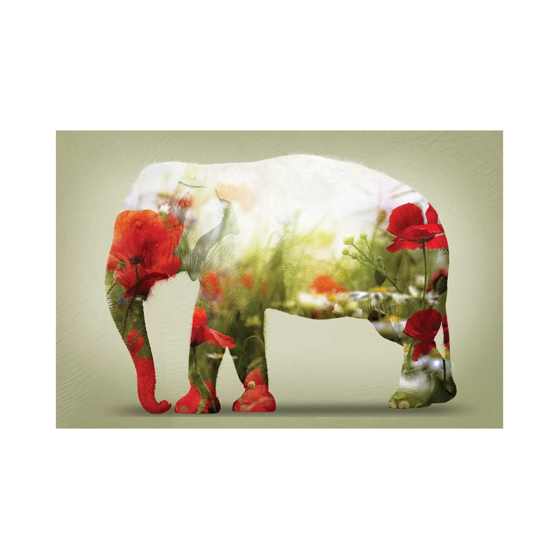 Poppy by Vin Zzep - Wrapped Canvas Print, 20.32cm H x 30.48cm W x 1.905cm D