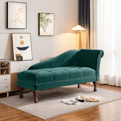 Chaise longue en mousse haute résilience