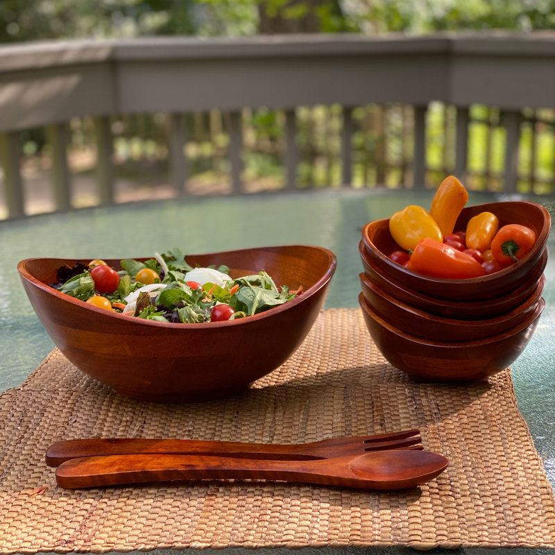 Millwood Pines Lala Wood Bowl