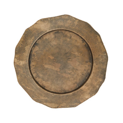 Hicklin 13" W Hammered Charger Plate