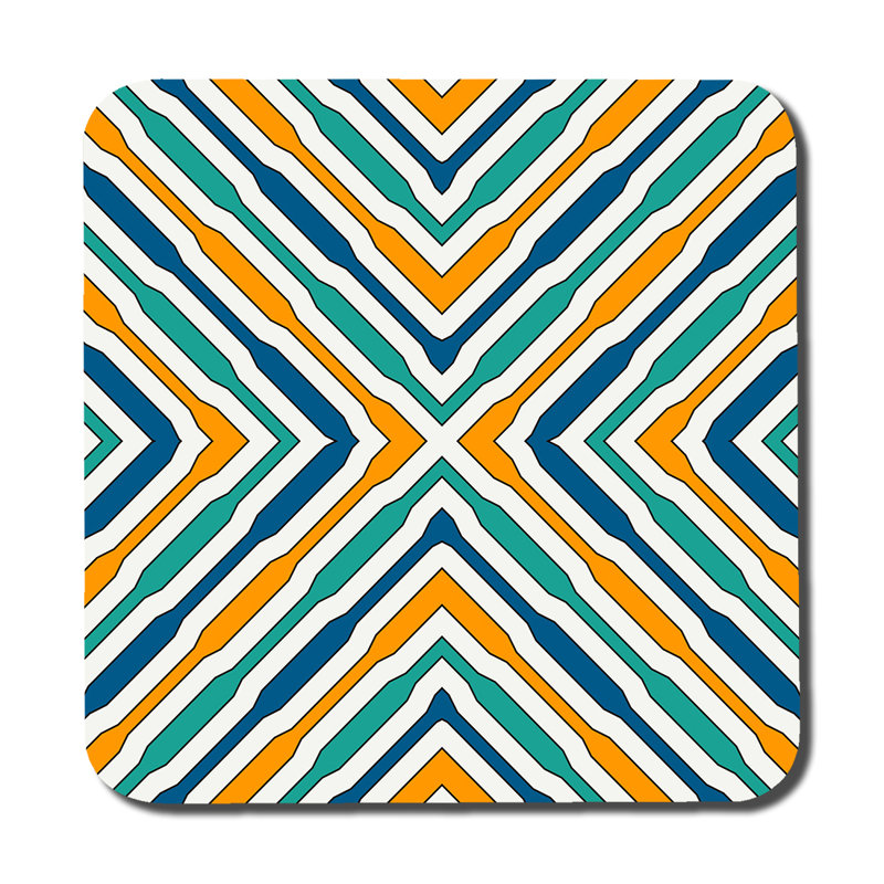 Square 6 Piece Coaster Set