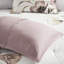 Édredon Blush King - 8 pièces en coton avec imprimé floral à grande échelle et coussins lavables Shabby Chic Euro Shams Soft-124917942