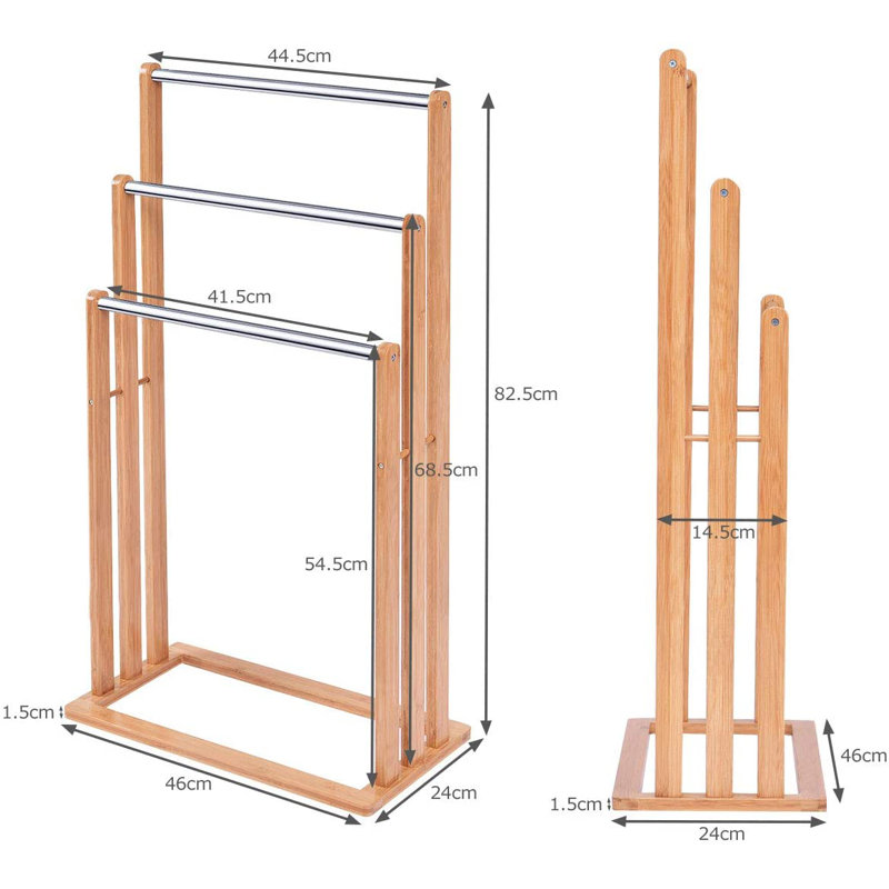 Orona 46 cm L Freestanding Towel Stand