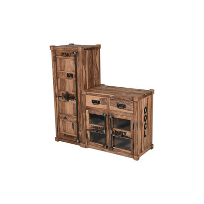 Perrinton 130cm Solid Wood Sideboard