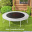 Freeport Park 0.01cm Plastic Jumping Surface Compatible With 304.8cm Round Trampoline