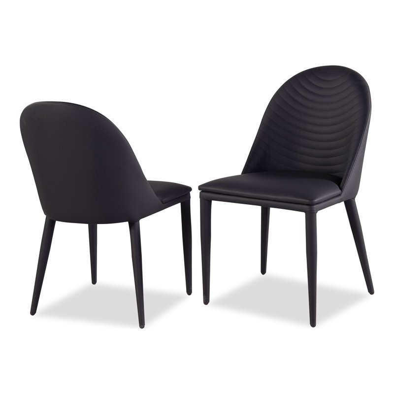 Chaises d'appoint Luize, Noir
