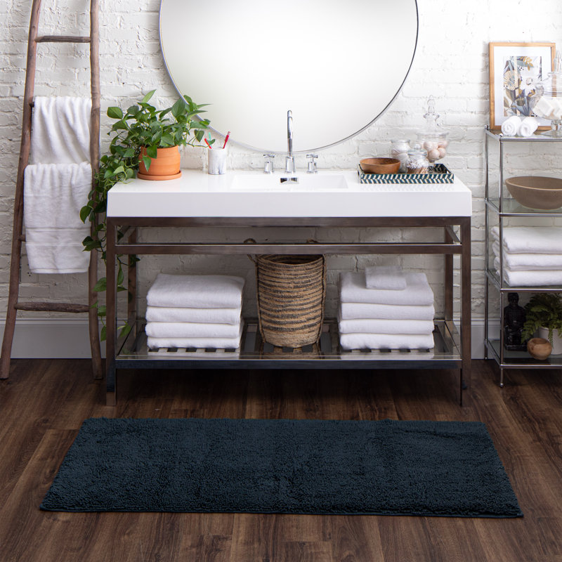 Tapis de bain antidérapant Dinuba, Crépuscule, L 24 po x L 60 po