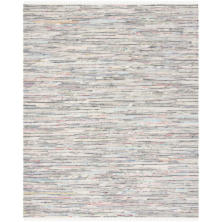 Conner Rug Hand Woven Cotton Striped Rug
