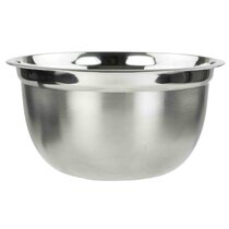  Tovolo Stainless Steel Deep Mixing, Easy Pour With Rounded Lip  Kitchen Metal Bowls for Baking & Marinating, Dishwasher-Safe, 3-1/2-Quart :  Everything Else