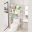 50.29cm W Steel Wall Mounted Shelving Unit