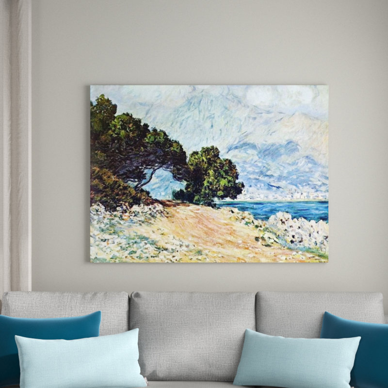 Claude Monet - Wrapped Canvas Painting, 60cm H x 80cm W x 1.8cm D
