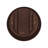 Classic Deck Rail Traditional Plastic Indoor/Outdoor Round Planter-145363522-219984326