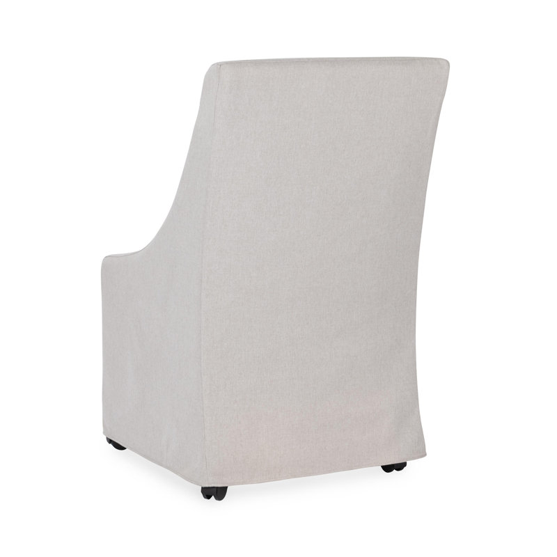 Seneca Upholstered Dining Chair, Sandy Tan
