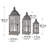 S/3 Window Scape Lanterns