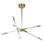 Titus 6 - Light Sputnik Modern Linear LED Chandelier