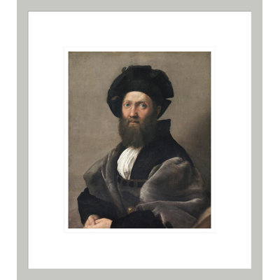 Baldassare Castiglione by Raphael -Framed Giclee Print