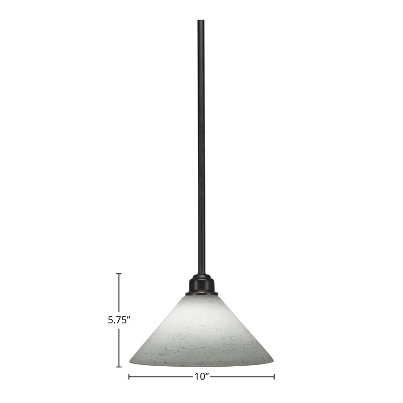 Mini-luminaire suspendu Blacksmith Stem