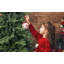Arbre de Noël à charnière vert et PVC vert avec support en métal-986135758-986135752-986135764