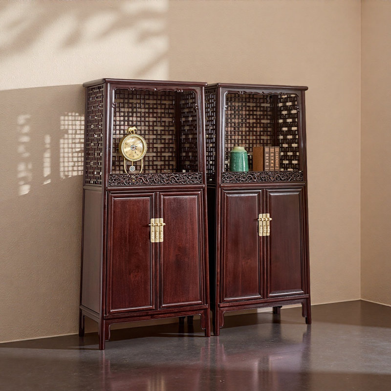 New Chinese Retro Style Bookcase