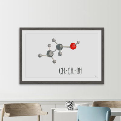 CH-CH-OH 1 Piece Single Picture Frame Painting