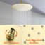Système de douche de baignoire de plafond de 12 pouces avec douche à main à poignée simple Ensemble de garniture de douche multifonctionnelle en laiton avec valve brute-117167444