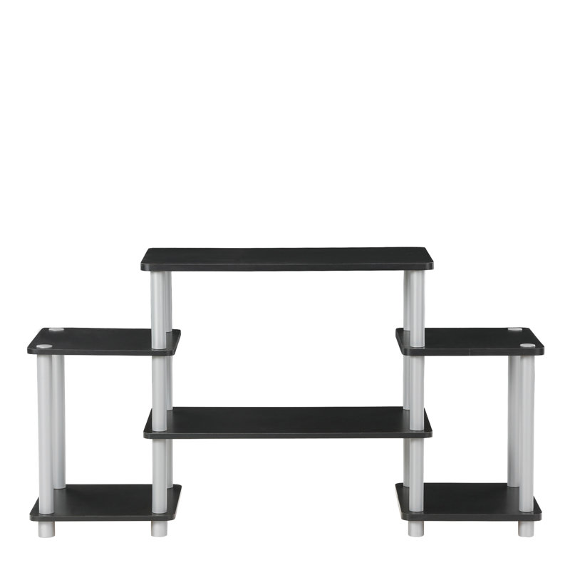 Hibah TV Stand for TVs up to 32", Black/Grey