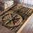 Soft Non-Woven Printed Rug with Intricate Geometric Pattern for Elegant Home Decor Enhancement-114328761