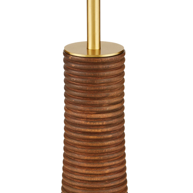 Lathe LED Floor Lamp