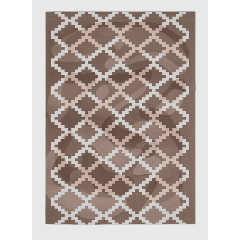 Washable Geometric Indoor Rug, Rectangle 2' x 3'