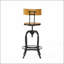 Tabouret de bar avec bois de sapin
