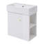 Meuble-lavabo moderne avec lavabo en céramique, meuble-lavabo