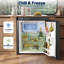 65L Built-In Refrigerator, Dual-Zone Compressor Fridge & Freezer Suitable for RV