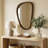 Solid Wood Asymmetrical Accent Mirror-1112668645-1112668575