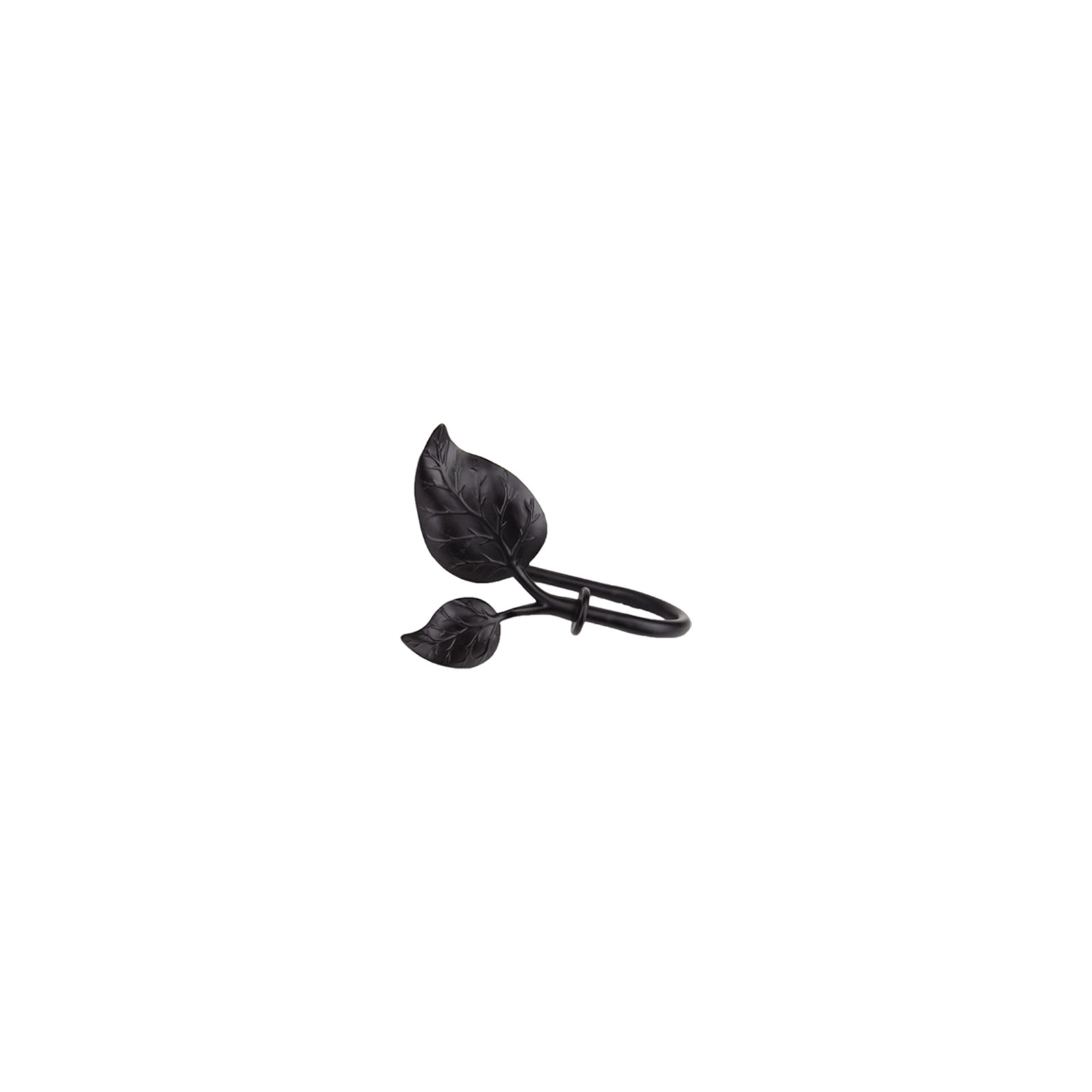 Sycamore Curtain Holdback, Black