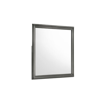 Mylhana Wood Flat Mirror
