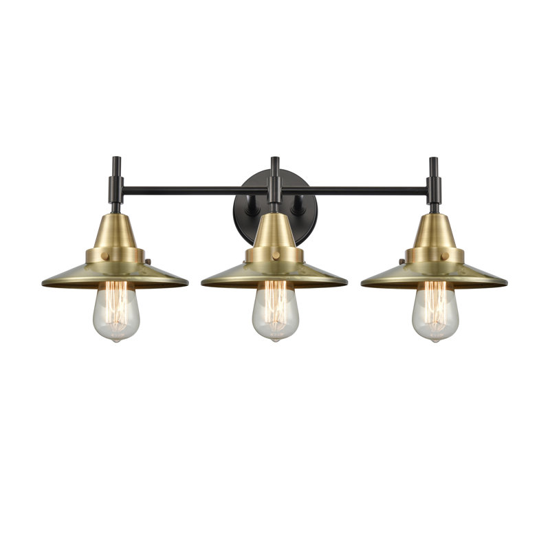 Krysia 3 - Light Dimmable Vanity Light, Black Antique Brass, Black Antique Brass