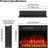 23 Inch Electric Fireplace Insert，electric Fireplace Heater