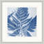 Layered Indigo Foliage 4 Print