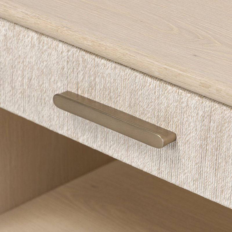 Rosenell Open Nightstand, White