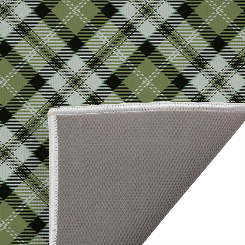 Paillasson Anthony, L 34 po x L 21 po, Vert / gris anthracite