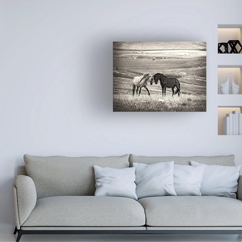 Art mural sur toile tendue - Vedran Vidak «Close Encounter», art mural pour salon, chambre à coucher ou bureau - 35 x 47
