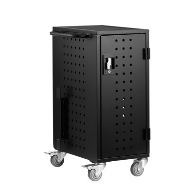 Charging Cart Mobile Locking Charging Cart 20 Devices for Laptop & Tablet