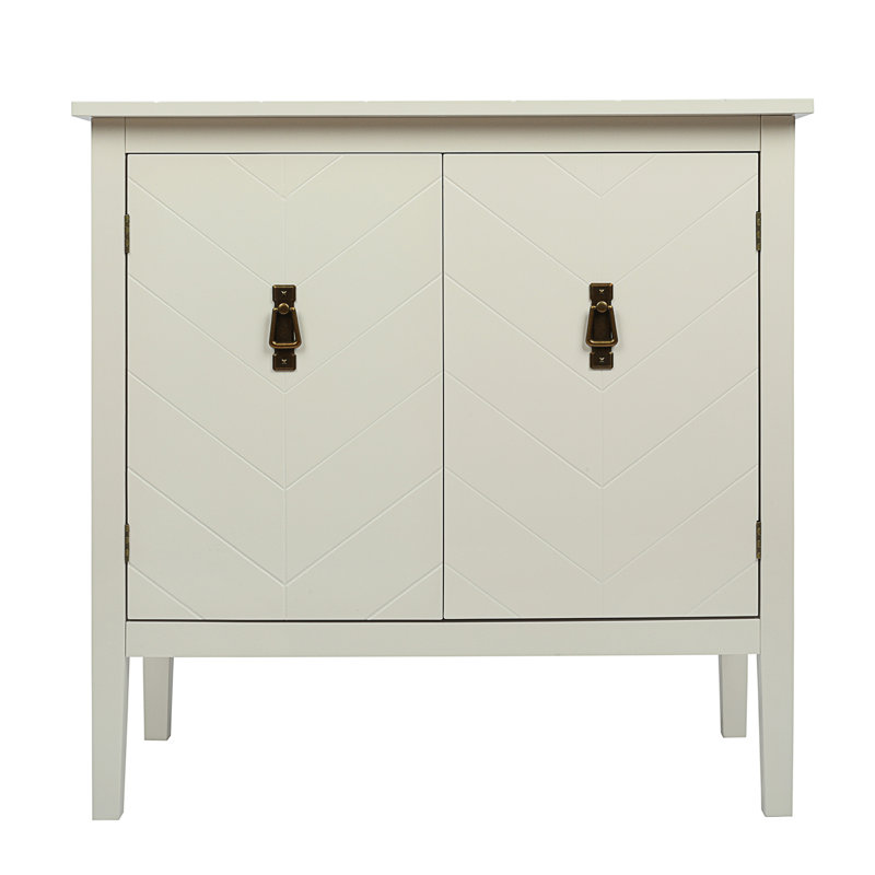 Quesean Accent Cabinet, White