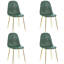 Chaise d'appoint en velours Adryel-226952694-226952695