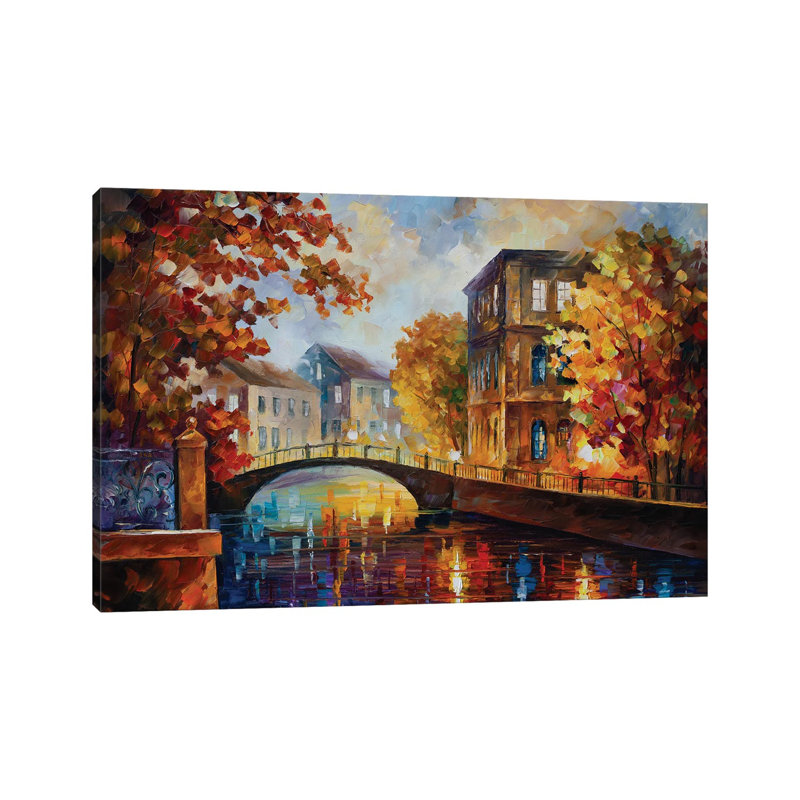 La rivière des souvenirs - reproduction d'art murale - toile encadrée, 12" H x 18" W, Toile tendue, Ne s’applique pas