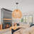 1-Light Rattan Pendant Light Single Natural-901810350