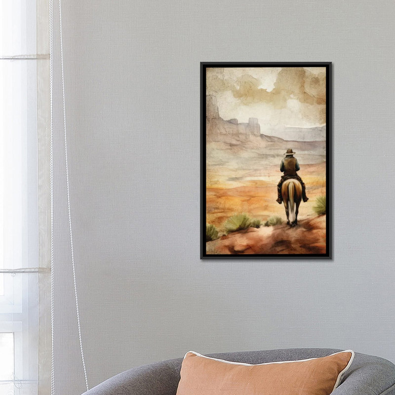 Print, 66.04 cm H x 45.72 cm W x 4.445 cm D, Black