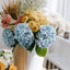 10 pièces hortensia en soie fleurs artificielles hortensia réaliste bouquet pour fête de mariage bureau déco à la maison-1503099742