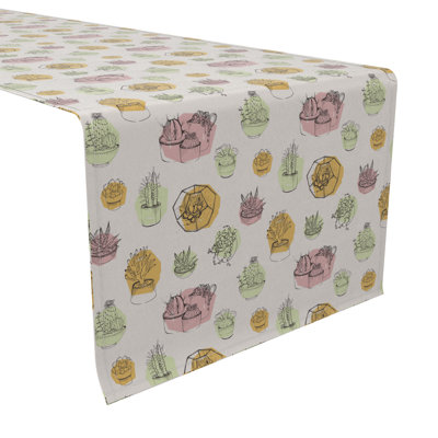 Rectangular Cotton Twill Tablecloth